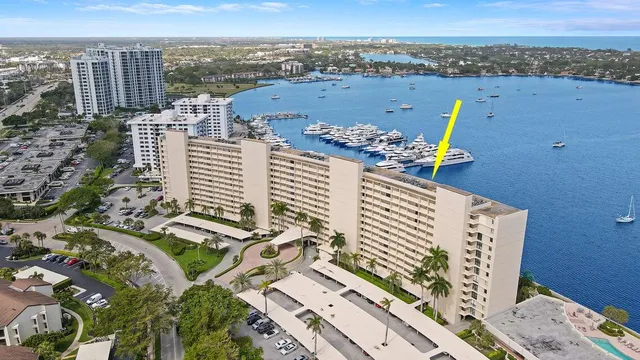 an outdoor view with a swimming pool