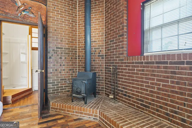 a view of outdoor space with seating