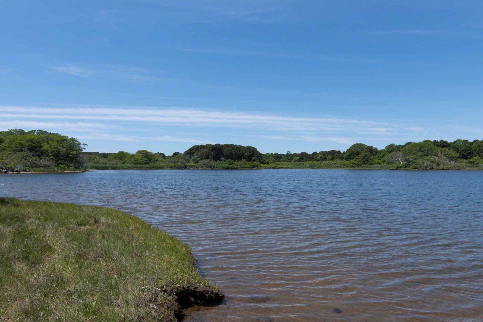 8 Trapps Pond Road Edgartown, MA 02539 - Photo 3 of 6 a view of a lake view
