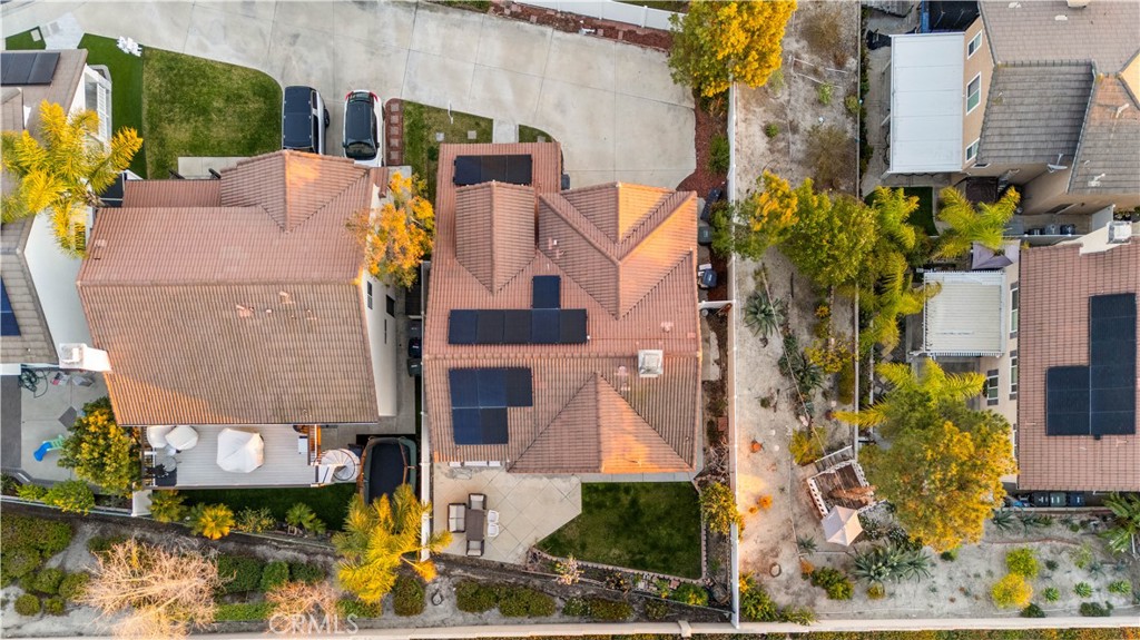 2 Cameron Circle Lake Forest, CA 92610 - Photo 33 of 45 aerial view of a house with a yard and large trees