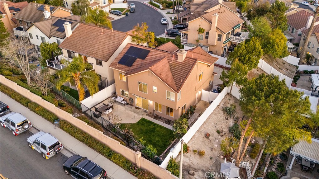 2 Cameron Circle Lake Forest, CA 92610 - Photo 35 of 45 an aerial view of a residential apartment building with a yard