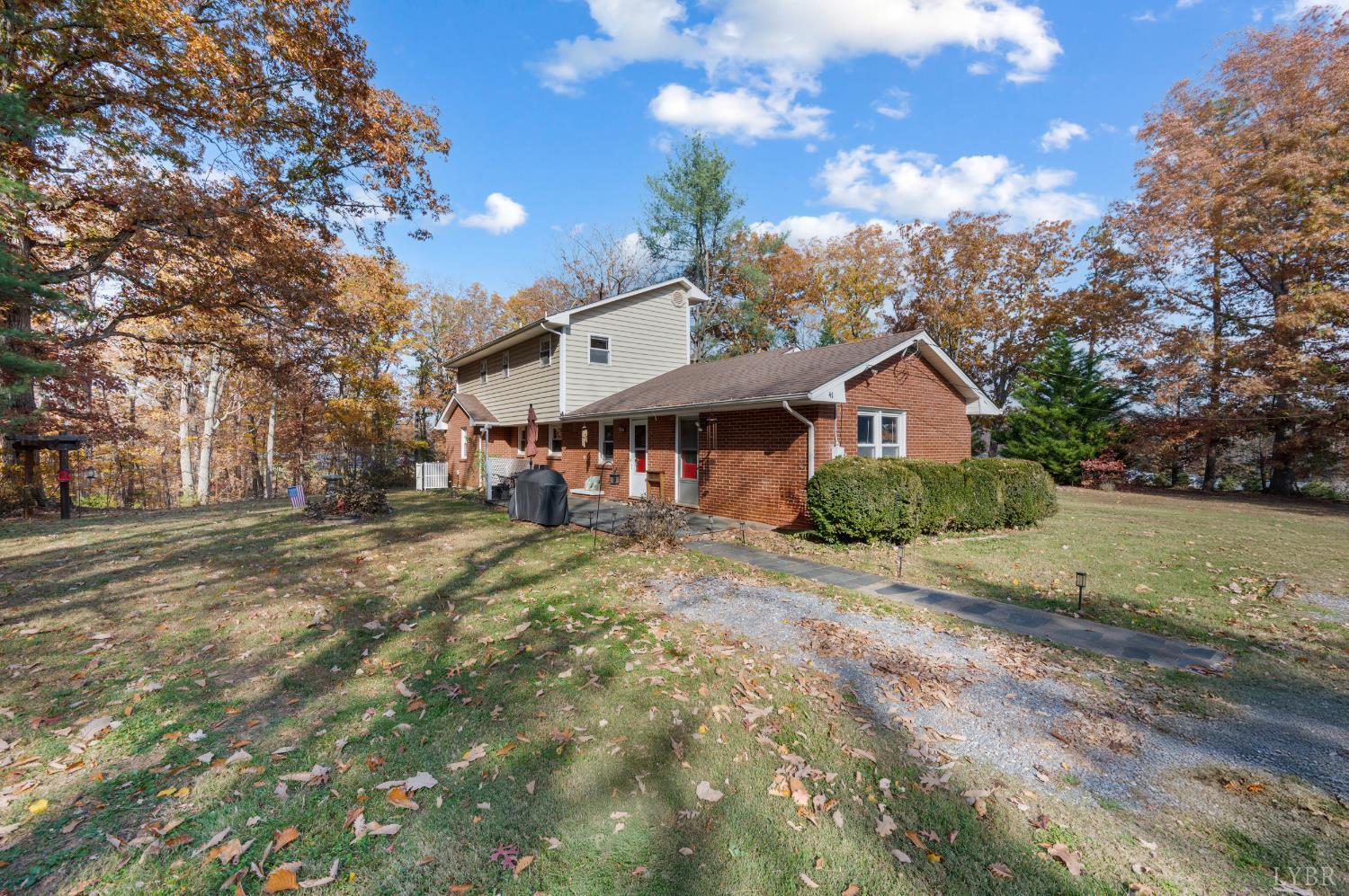 41 Piedmont Road Rustburg, VA 24588 - Photo 44 of 51 a view of a house with a yard