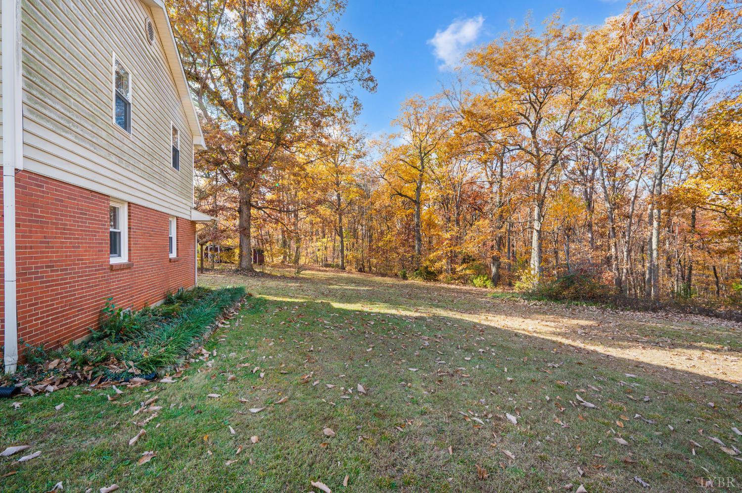41 Piedmont Road Rustburg, VA 24588 - Photo 46 of 51 a view of a yard with plants and trees