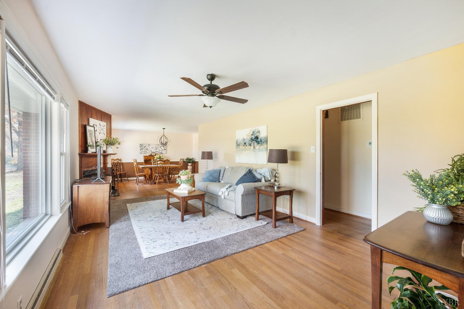 41 Piedmont Road Rustburg, VA 24588 - Photo 8 of 51 a living room with furniture and a large window