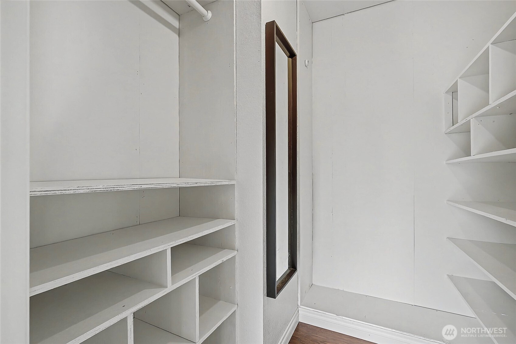 7239 Long Lake Road Southeast Port Orchard, WA 98367 - Photo 12 of 22 a view of walk in closet with empty racks