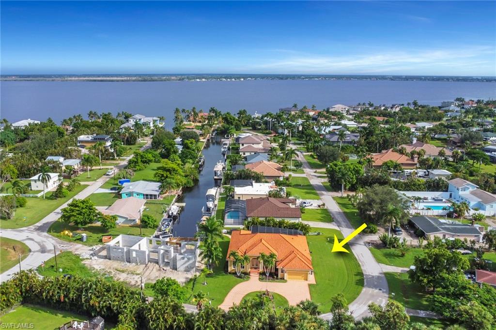 15480 River By Road Fort Myers, FL 33908 - Photo 7 of 48 Drone / aerial view with a water view