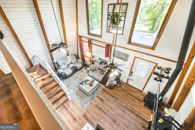 a play room with toys