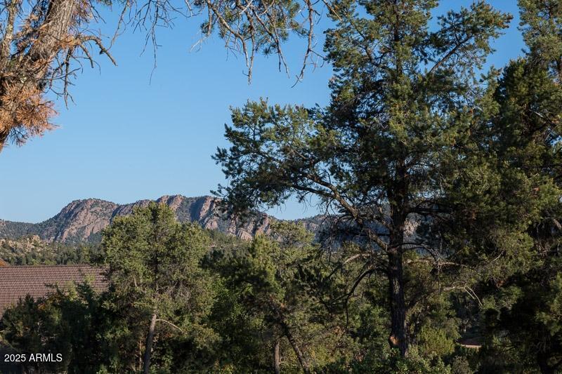2400 South Rim Club Drive, Unit 105 Payson, AZ 85541 - Photo 2 of 12 a view of a house with a mountain in the background