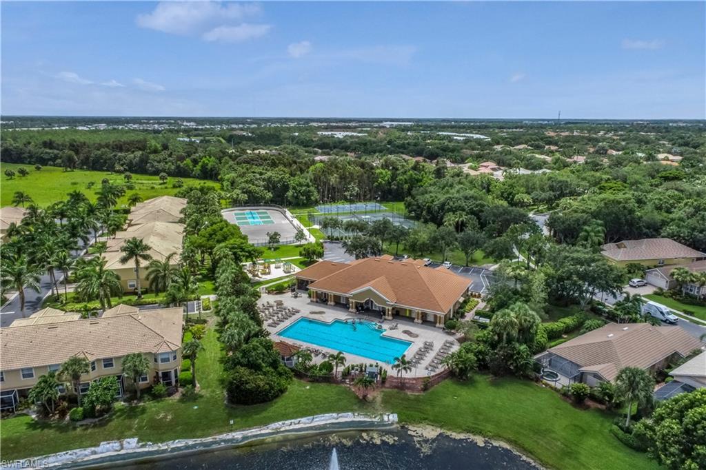 9971 Rookery Circle Estero, FL 33928 - Photo 28 of 36 Aerial view of clubhouse