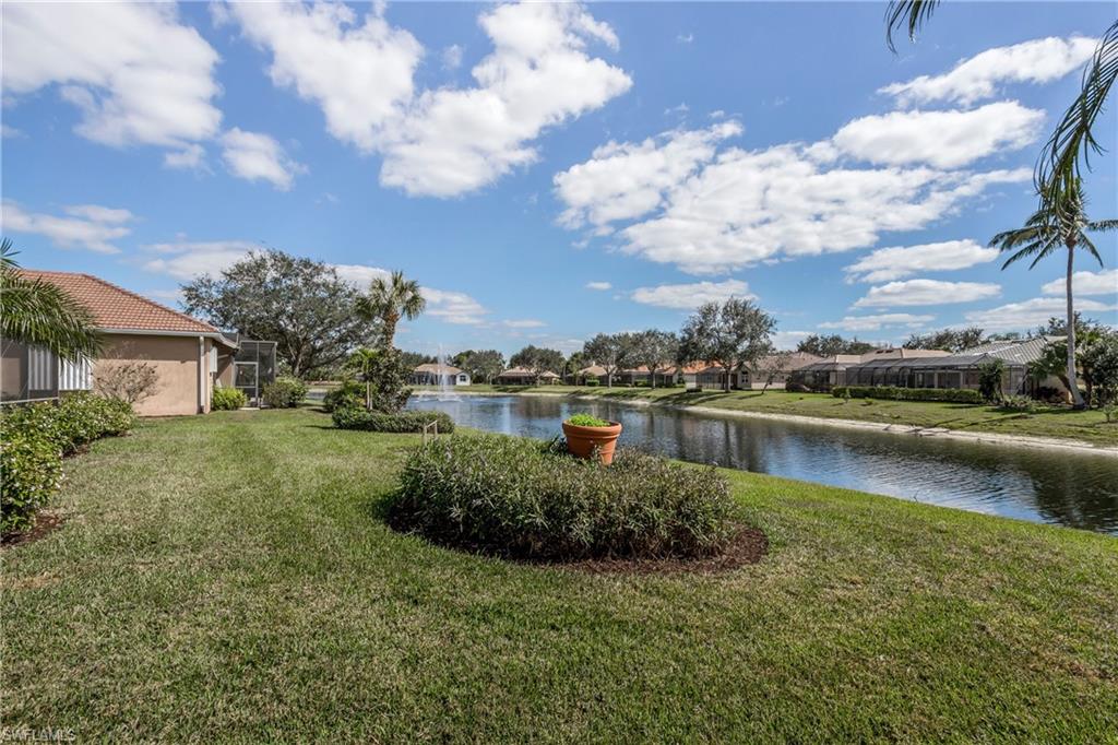 9971 Rookery Circle Estero, FL 33928 - Photo 9 of 36 Large back yard with water view