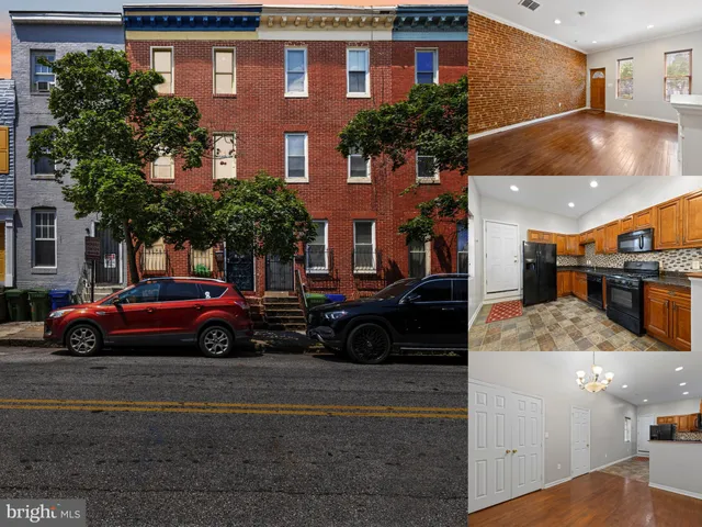 a view of a car park in front of a building
