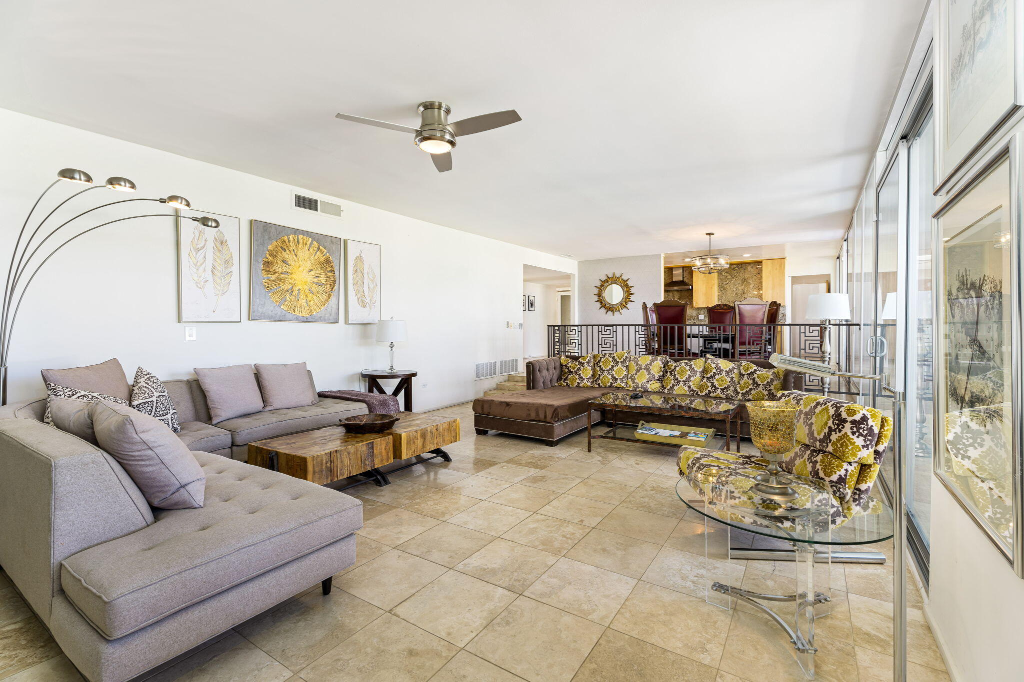 72890 Homestead Road Palm Desert, CA 92260 - Photo 15 of 45 a living room with furniture and a rug