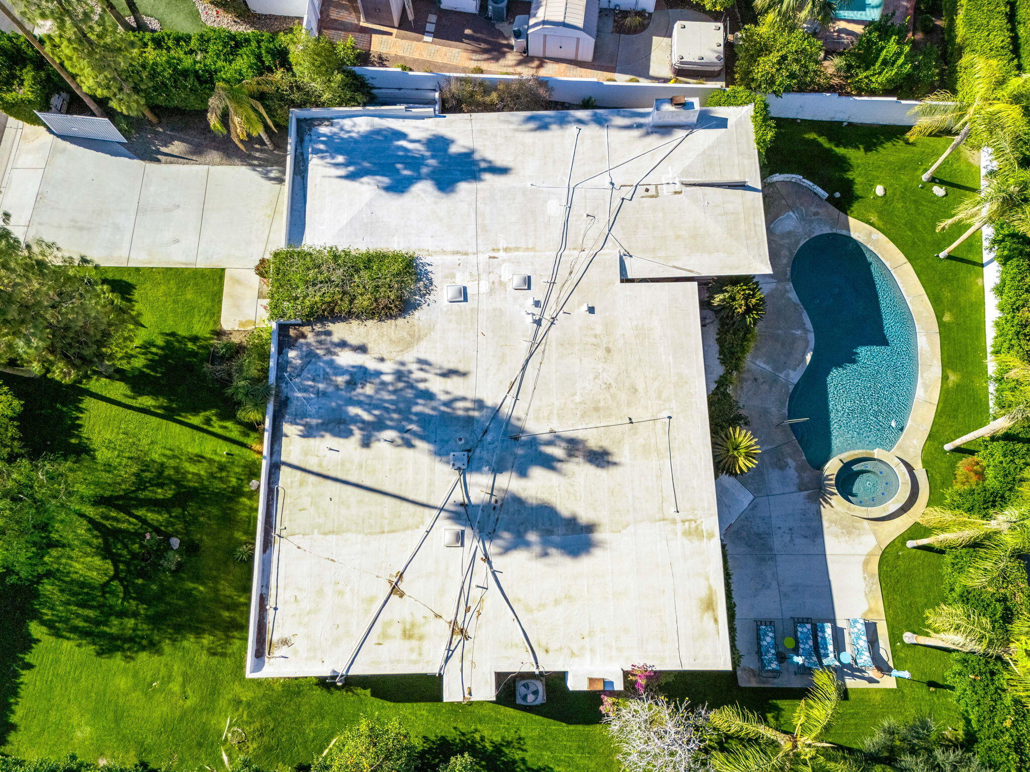 72890 Homestead Road Palm Desert, CA 92260 - Photo 4 of 45 an aerial view of a house having outdoor space