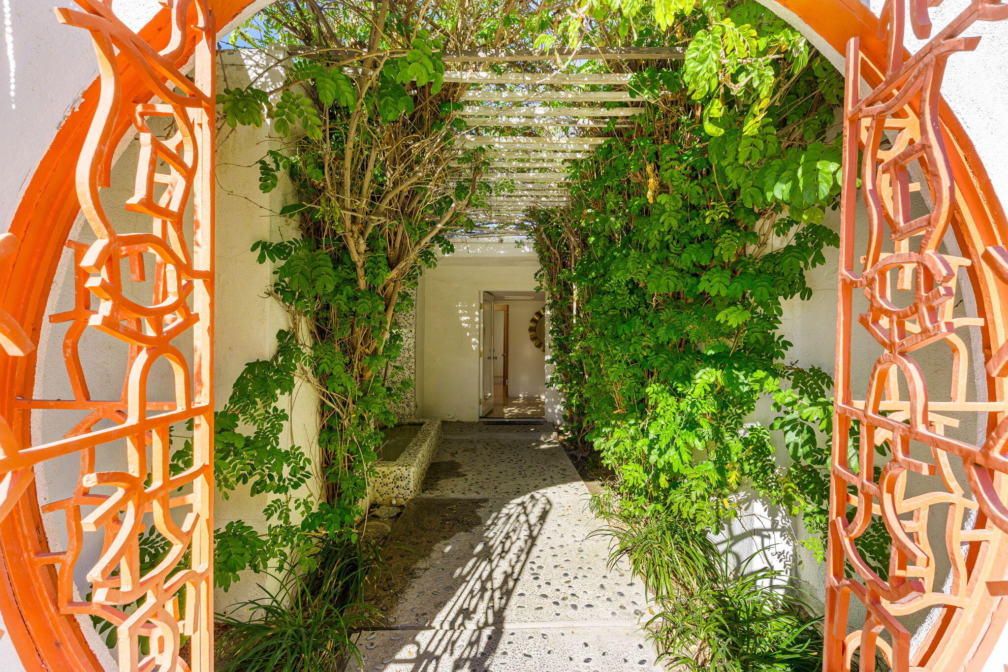 72890 Homestead Road Palm Desert, CA 92260 - Photo 10 of 45 a view of a house with a flower garden