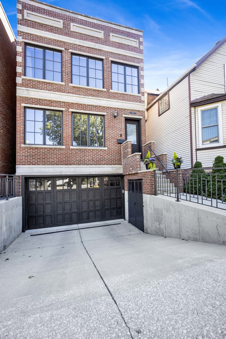 a view of a building with a window