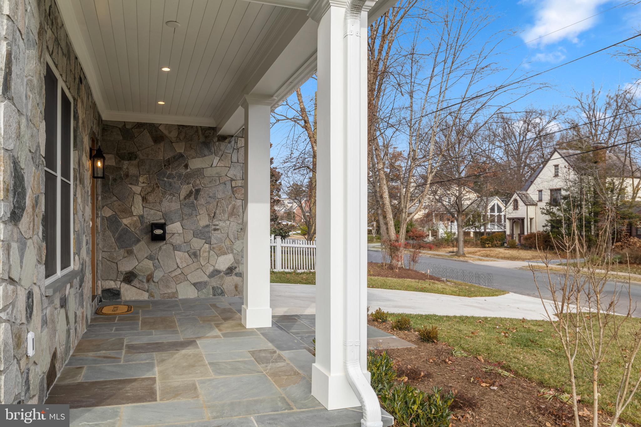 7804 Custer Road Bethesda, MD 20814 - Photo 5 of 68 a view of a porch of the house