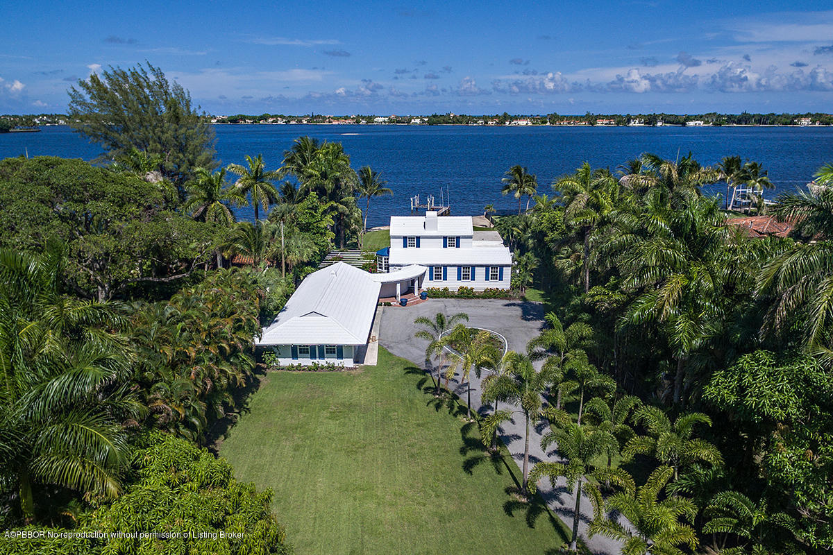 3130 Washington Road West Palm Beach, FL 33405 - Photo 29 of 33 an aerial view of a house with a garden