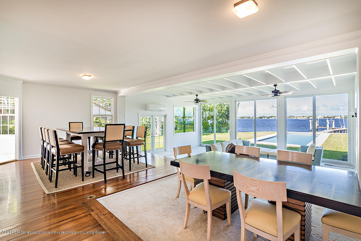 3130 Washington Road West Palm Beach, FL 33405 - Photo 7 of 33 a view of a dining room with furniture window and outside view