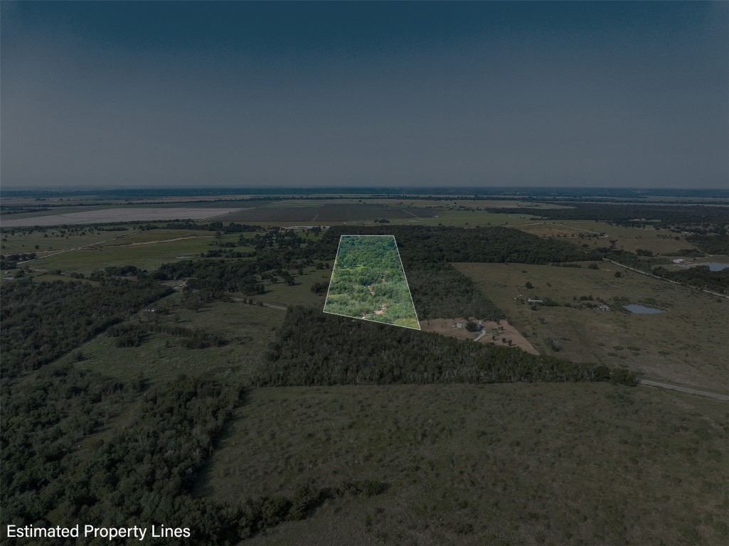 1644 Calvert Tx 77837 Calvert, TX 77837 - Photo 3 of 17 Aerial view of sparsely populated area with property boundaries highlighted