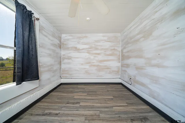 a view of wooden floor