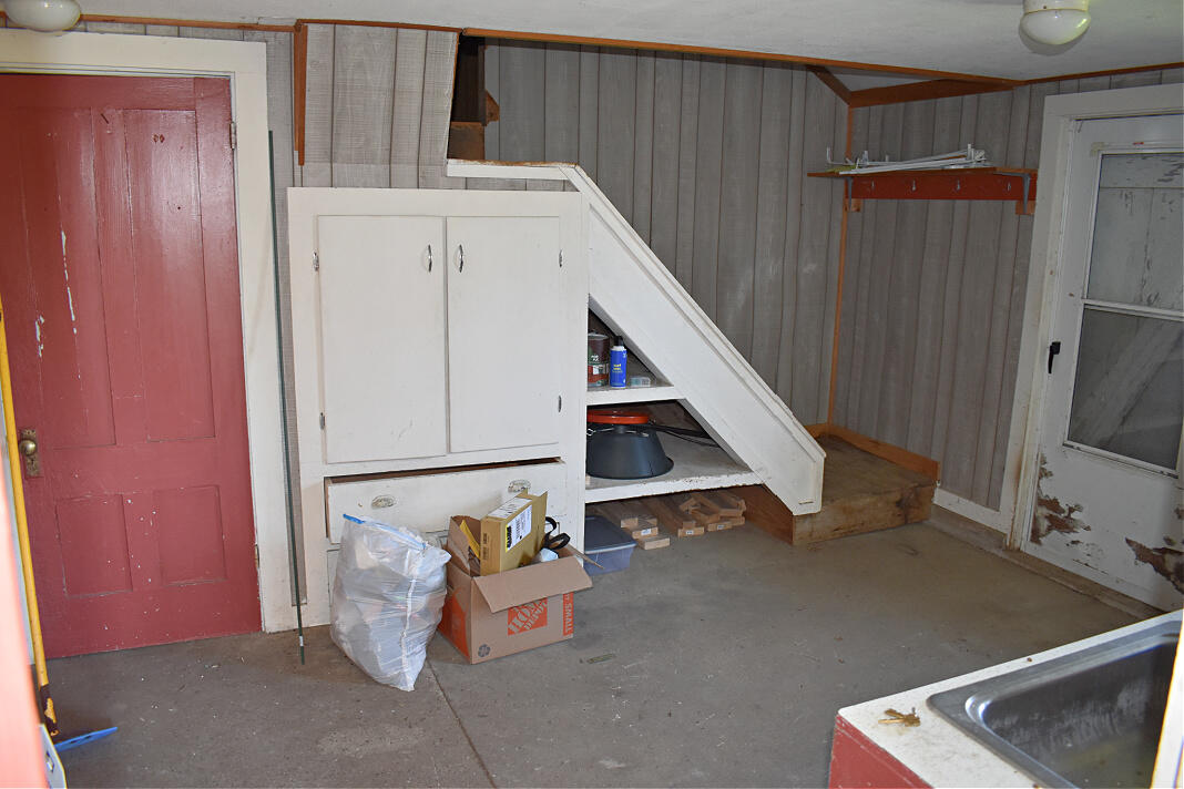 55 Knox Ridge Road South Knox, ME 04986 - Photo 26 of 49 Mud Room Stairs