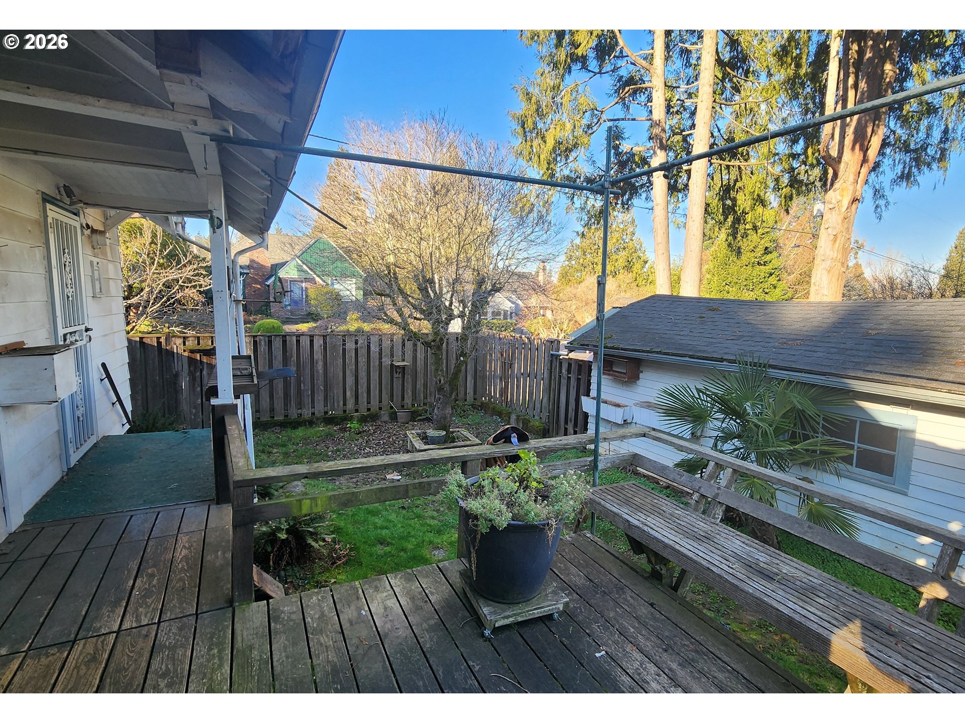 2605 Northeast Jarrett Street Portland, OR 97211 - Photo 3 of 23 a view of yard with patio