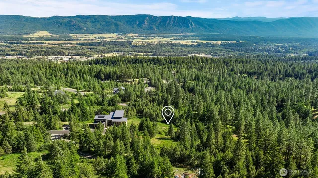a view of lake with mountain