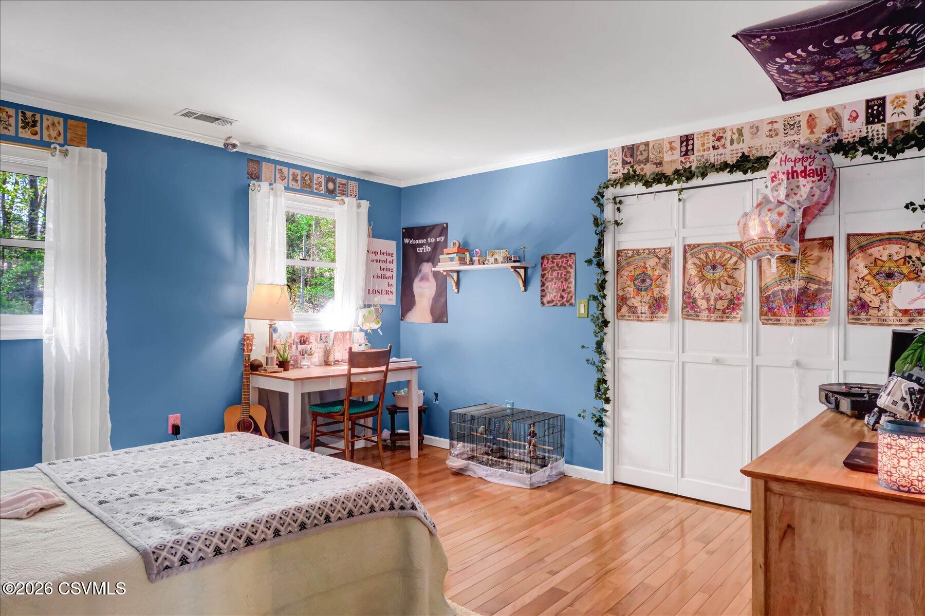 65 Crestview Drive Winfield, PA 17889 - Photo 36 of 70 a bed room with a bed and a desk