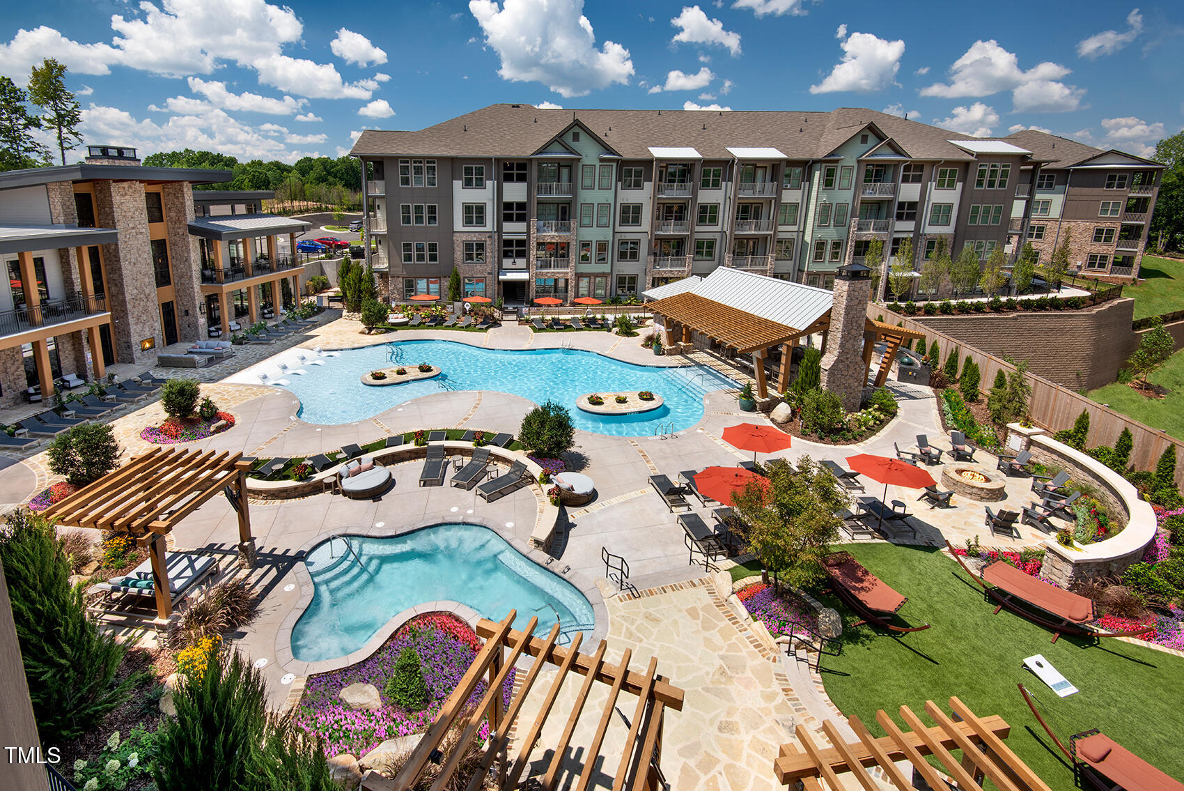 7901 Cheaha Drive, Unit C1 Raleigh, NC 27616 - Photo 23 of 29 Pool-Day-01B