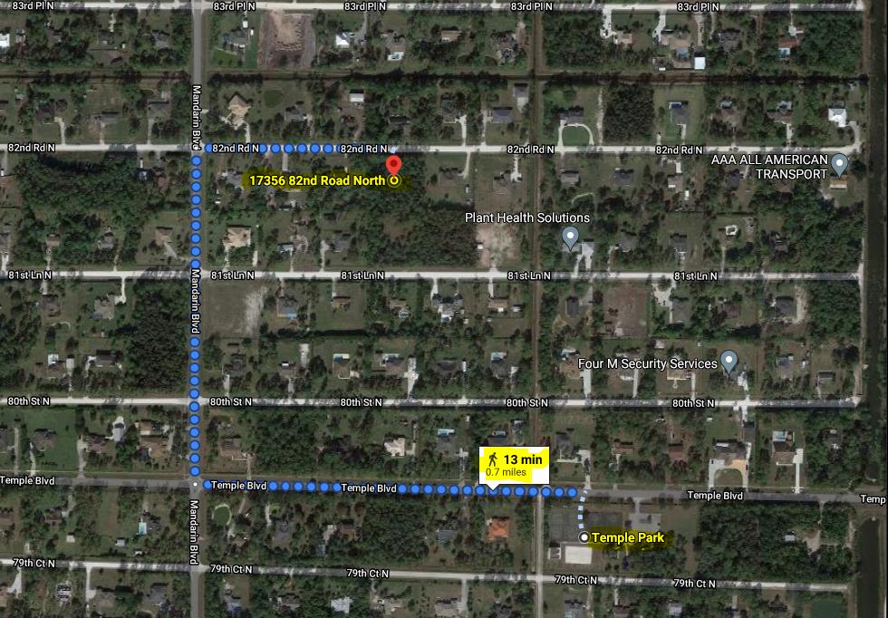 17356 82nd Road North Loxahatchee, FL 33470 - Photo 1 of 3 temple park to 17356