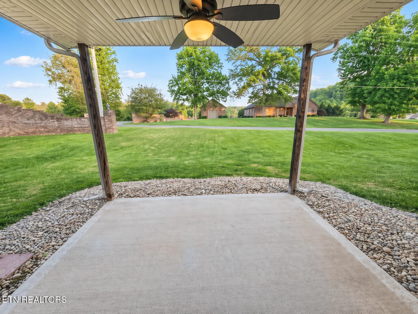 7004 Edon Hall Way Corryton, TN 37721 - Photo 14 of 15 VIew from the back patio