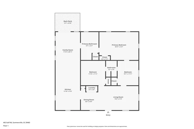 $320,000 | 402 Golf Road, Summerville, SC 29483