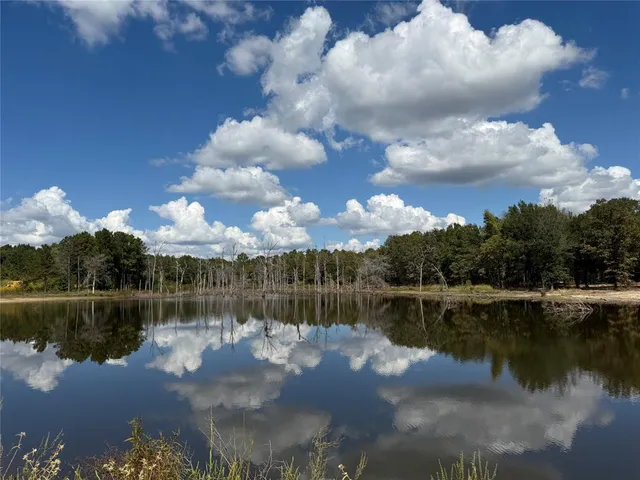 a view of a lake in middle of a house