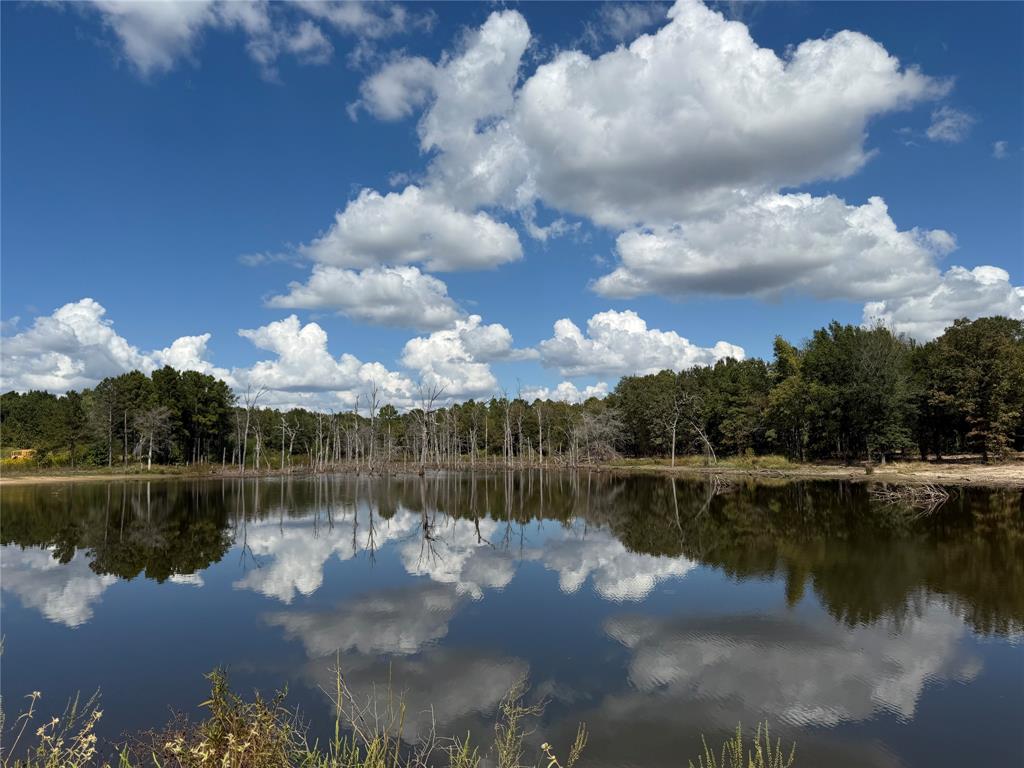 a view of a lake in middle of a house