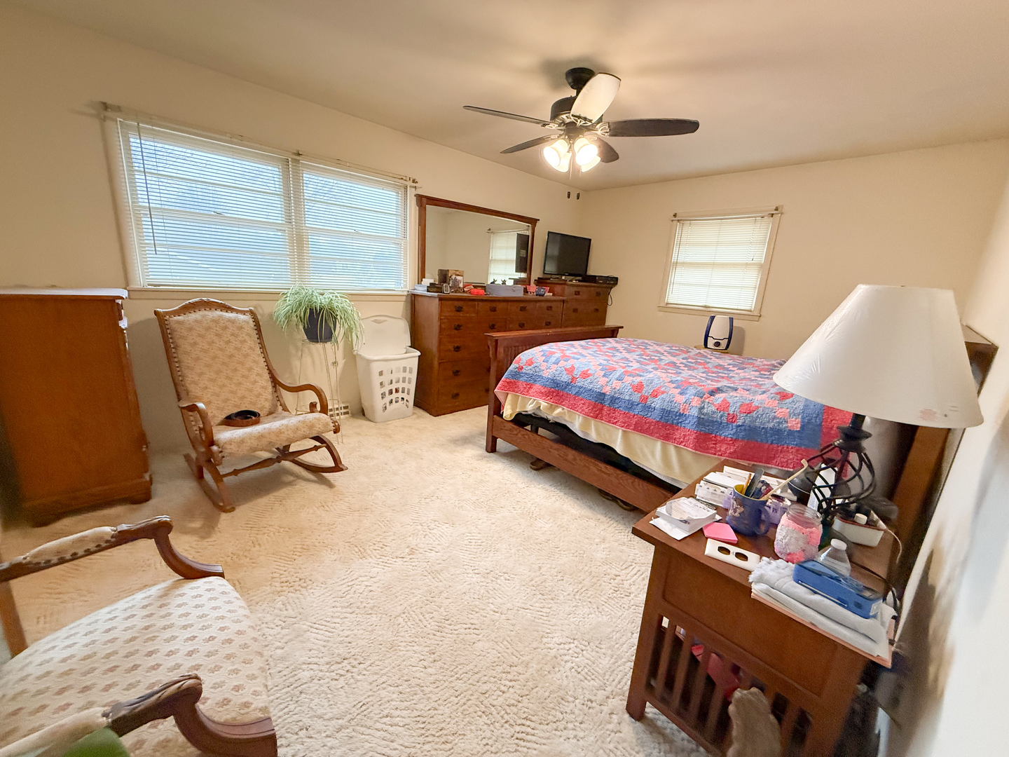 802 East 19th Street Sterling, IL 61081 - Photo 15 of 29 a bedroom with bed and window