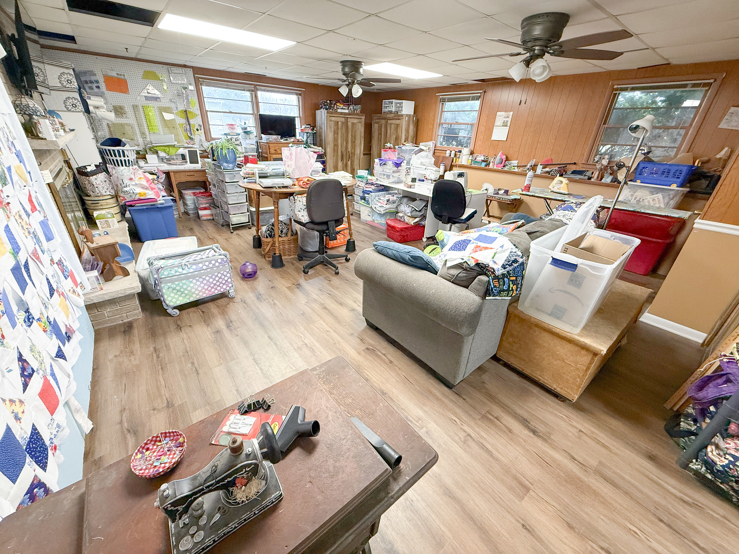 802 East 19th Street Sterling, IL 61081 - Photo 25 of 29 a living room with furniture and a wooden floor