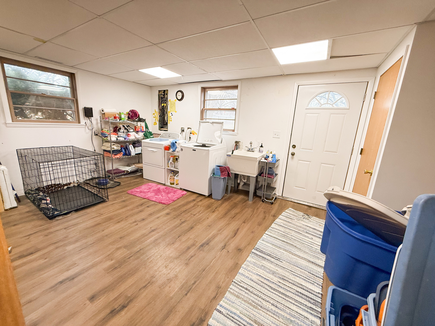 802 East 19th Street Sterling, IL 61081 - Photo 26 of 29 a living room with furniture and a wooden floor