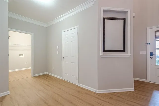 wooden floor in an empty room