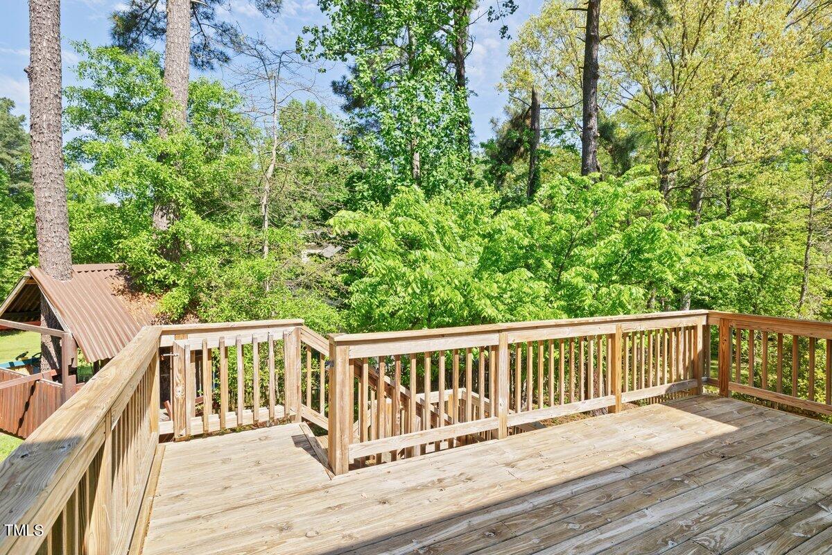 1103 Pearson Farms Road Apex, NC 27502 - Photo 42 of 58 1103 Pearson Farms-back deck looking to