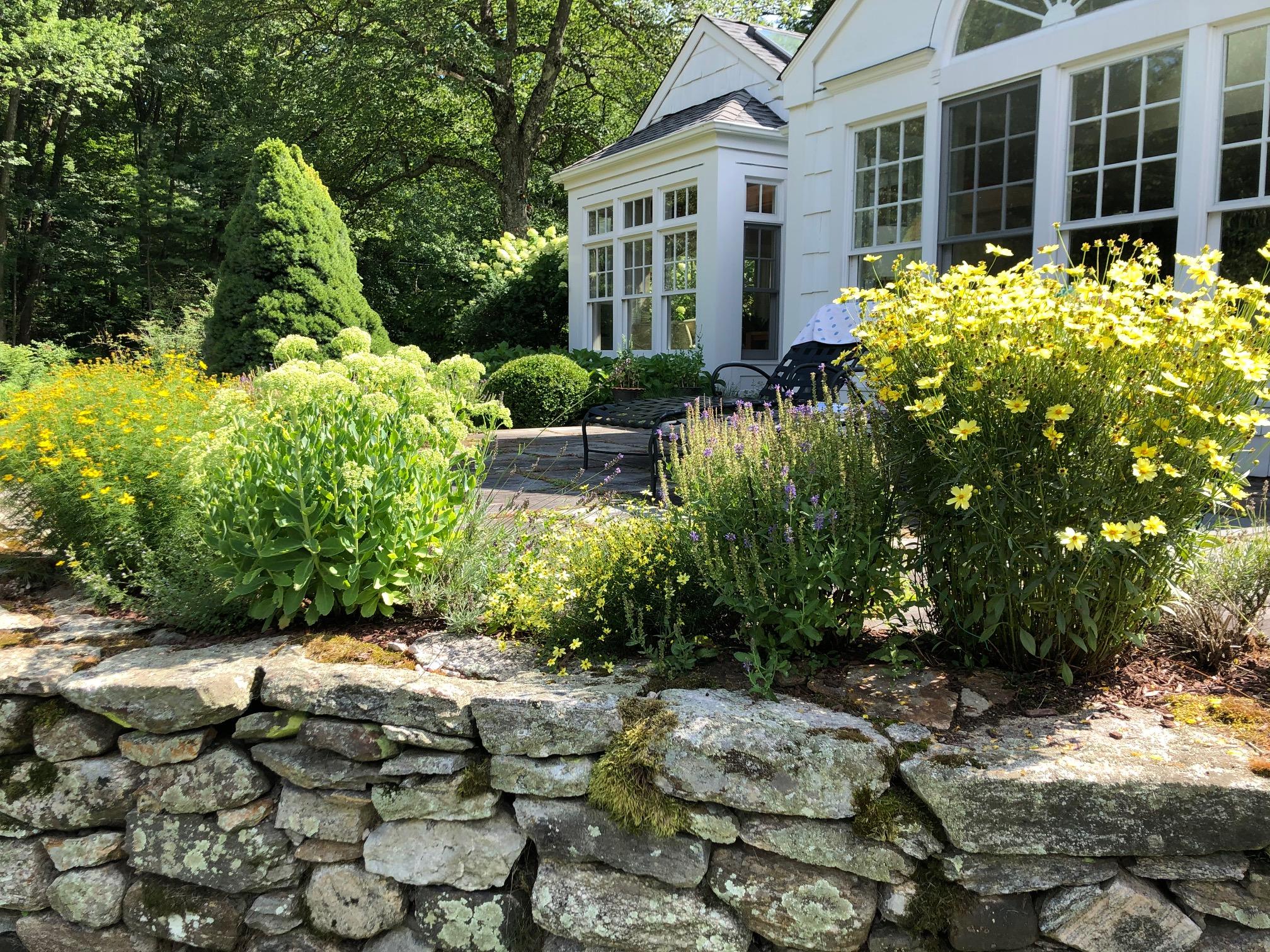 155 Michigan Road New Canaan, CT 06840 - Photo 26 of 40 a front view of a house with a yard and outdoor space