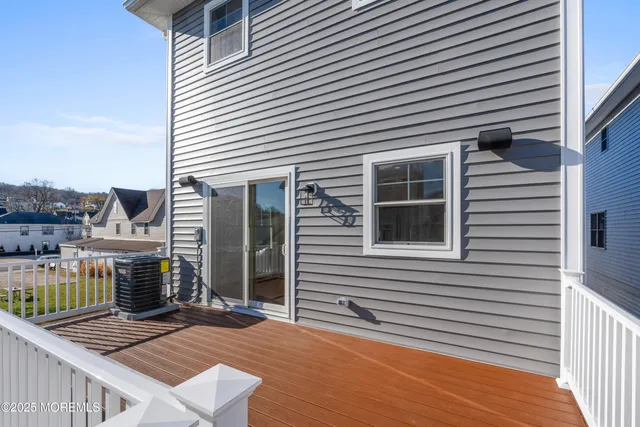 a view of a house with deck