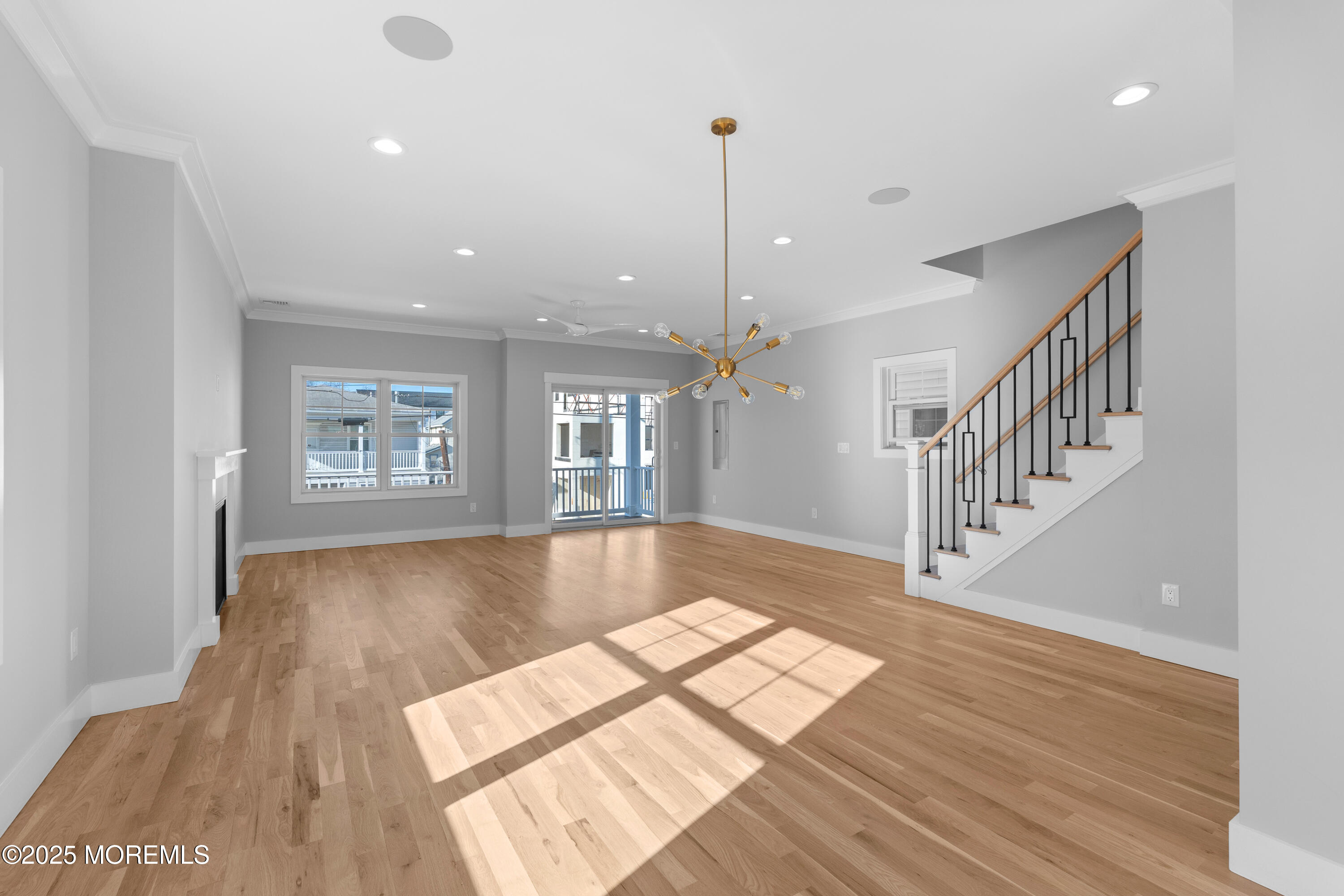 Undisclosed Address Highlands, NJ 07732 - Photo 6 of 17 a view of an entryway with wooden floor