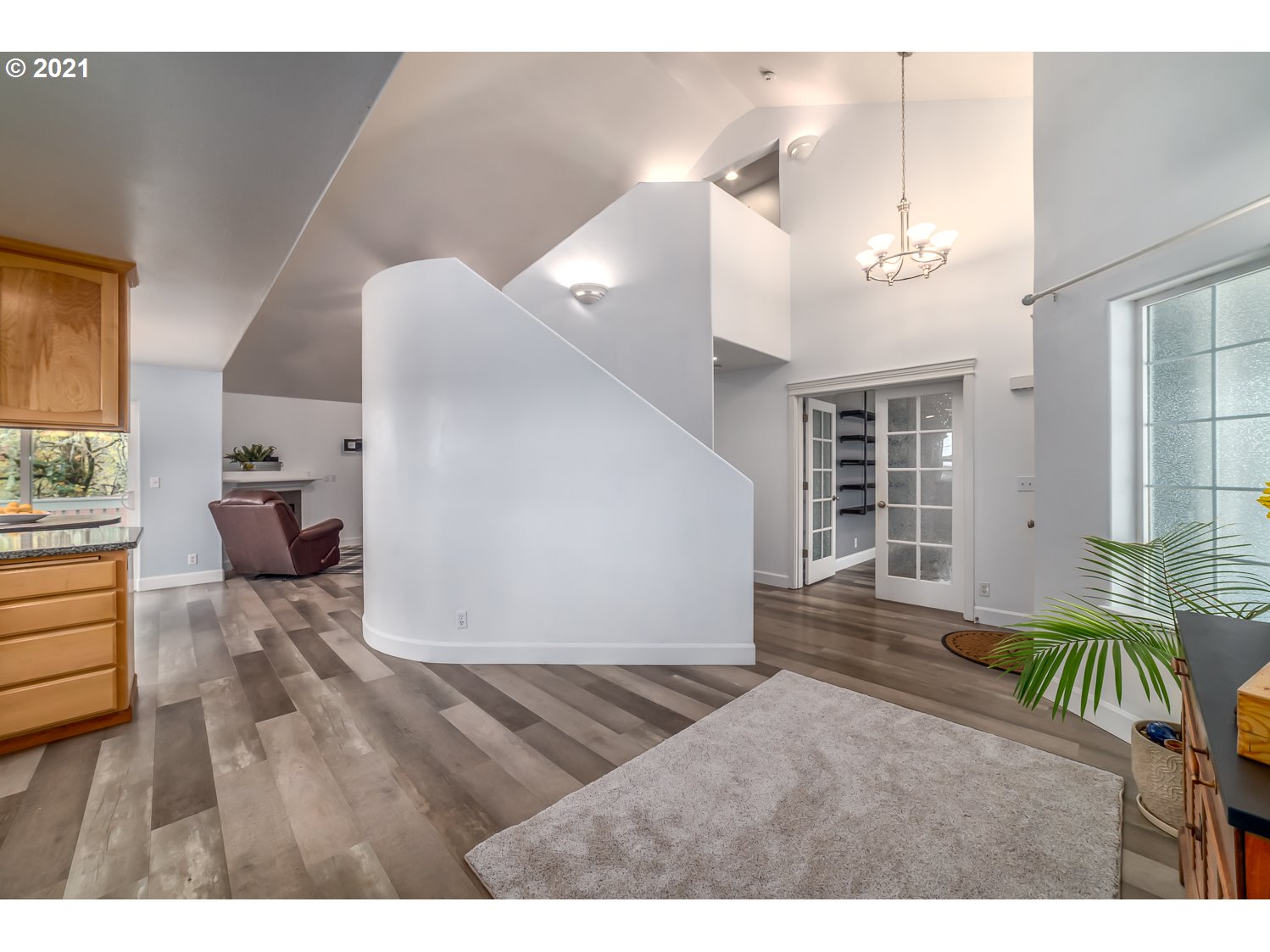870 Kristen Way Cottage Grove, OR 97424 - Photo 26 of 31 a view of entryway and hall with wooden floor
