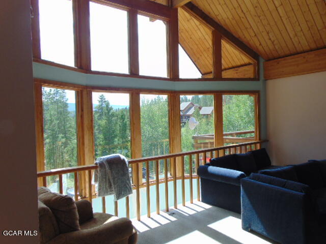446 County Road 86 Tabernash, CO 80478 - Photo 10 of 36 a view of a porch with furniture