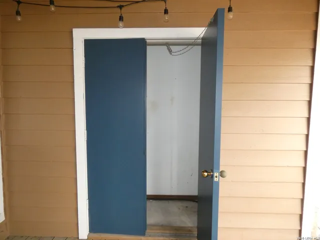 a view of a small space