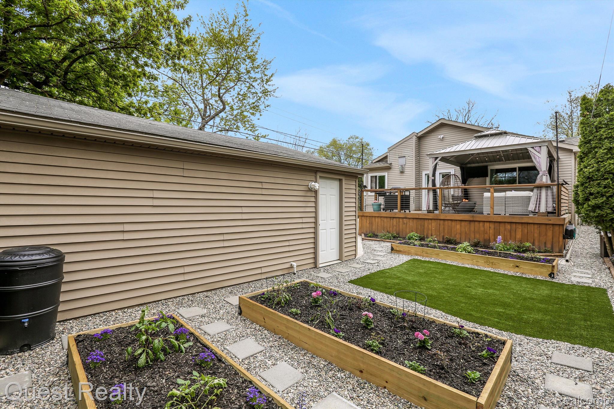 1850 Cambridge Road Berkley, MI 48072 - Photo 35 of 42 maintenance free back yard! Turf w/15 yr warrant