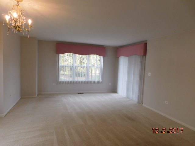 2803 Rutland Circle, Unit 104 Naperville, IL 60564 - Photo 8 of 24 a view of a big room with windows and chandelier fan