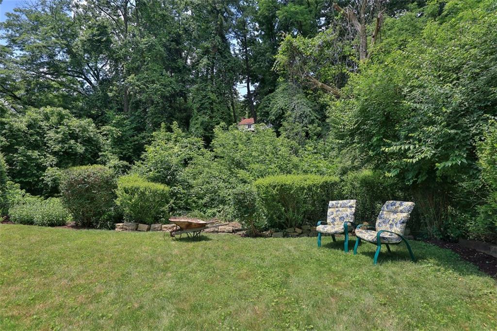 732 Scrubgrass Road Mt. Lebanon, PA 15243 - Photo 23 of 25 The backyard is a private oasis with mature landscaping.