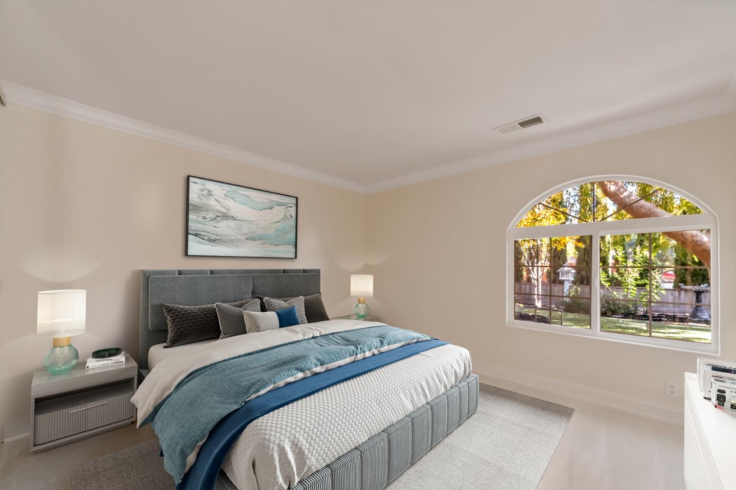 9971 Broadmoor Drive San Ramon, CA 94583 - Photo 19 of 35 a bedroom with a bed and a large window