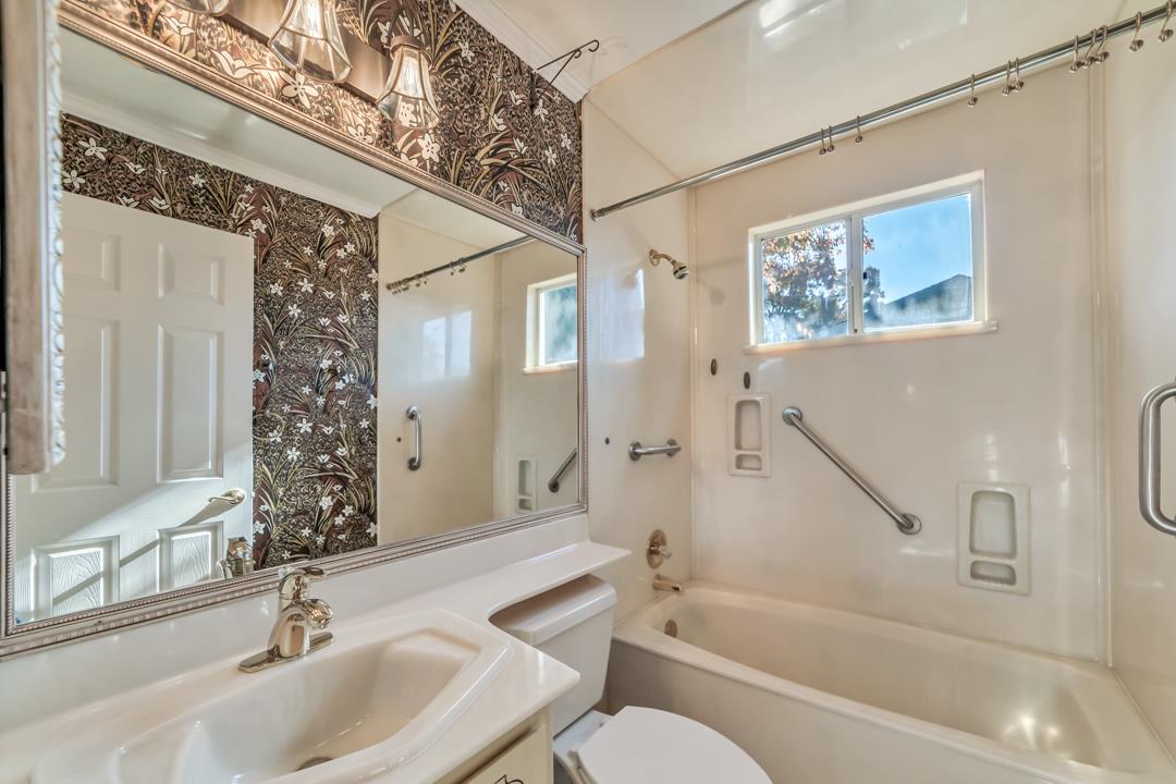 9971 Broadmoor Drive San Ramon, CA 94583 - Photo 26 of 35 a bathroom with a sink a toilet and a bathtub